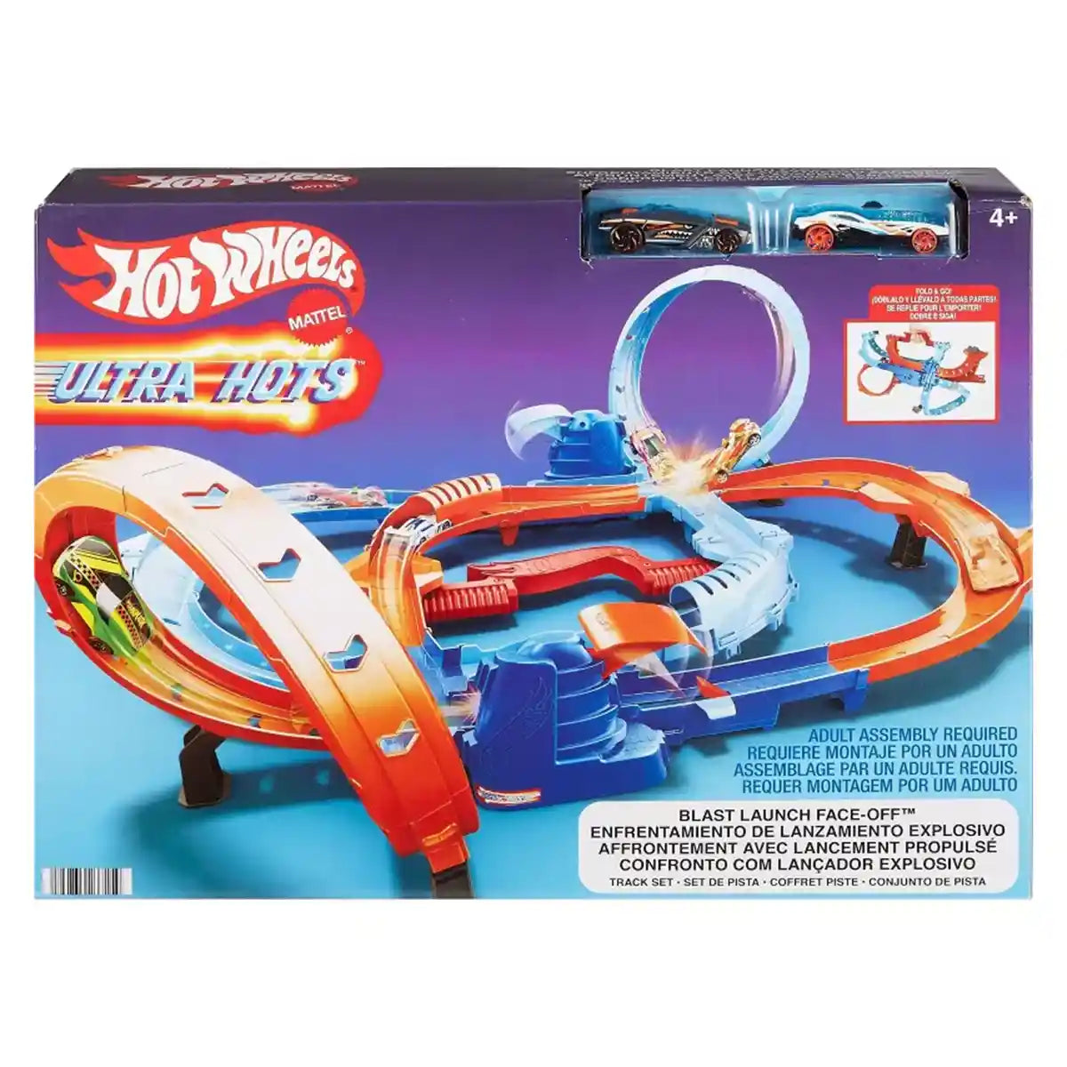 Hot Wheels Action Ultra Hots Turbo Tubes Boosted Set - Kiddy Zone