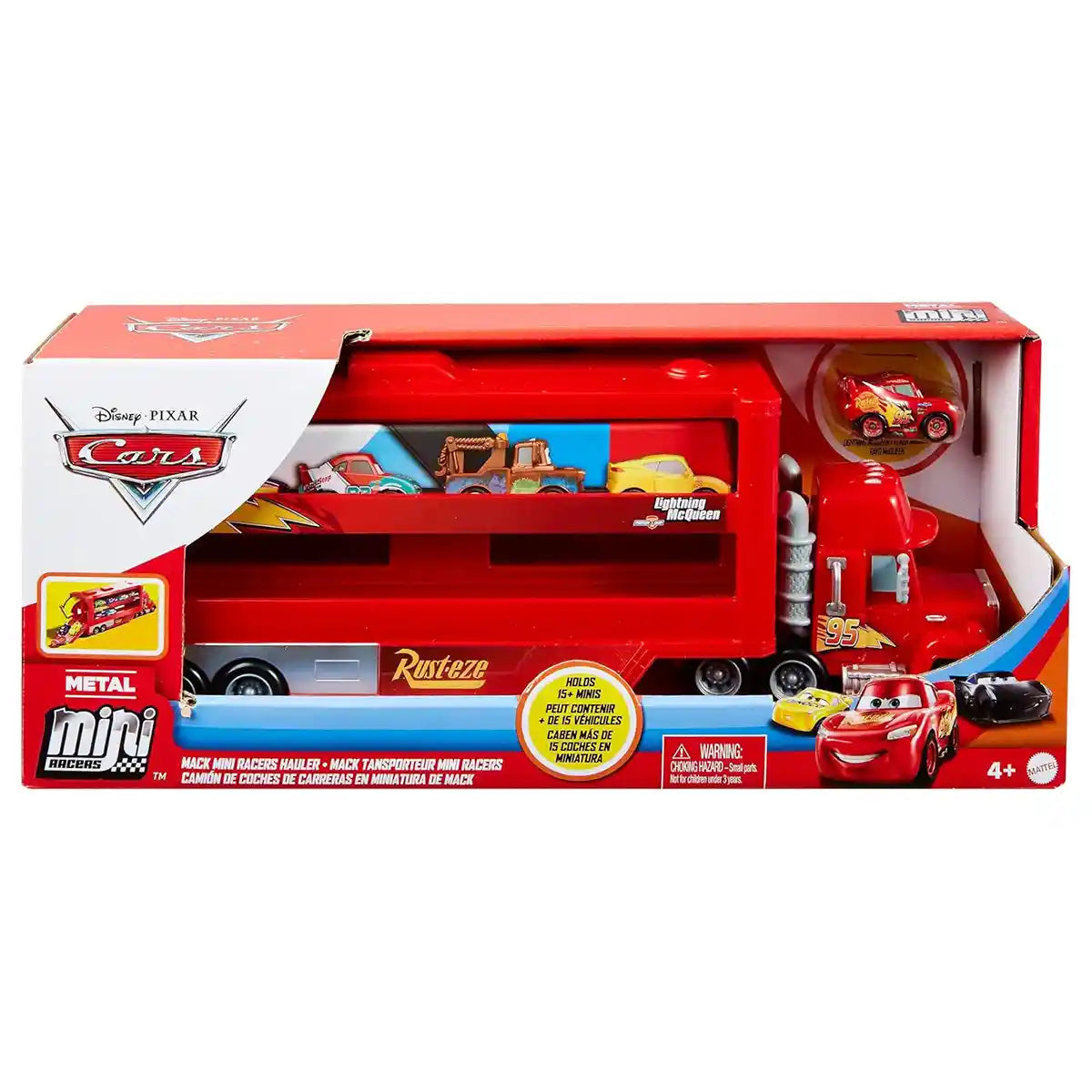 Cars Mini Racer Transporter Mack - Kiddy Zone