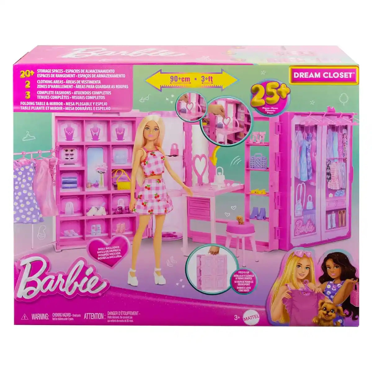 Barbie Dream Closet 3.0 + Doll
