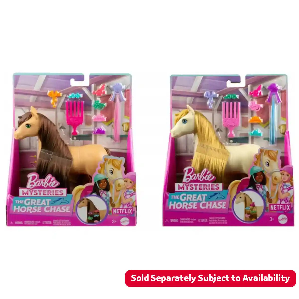 Barbie Pony & Piece Count Asst - Kiddy Zone