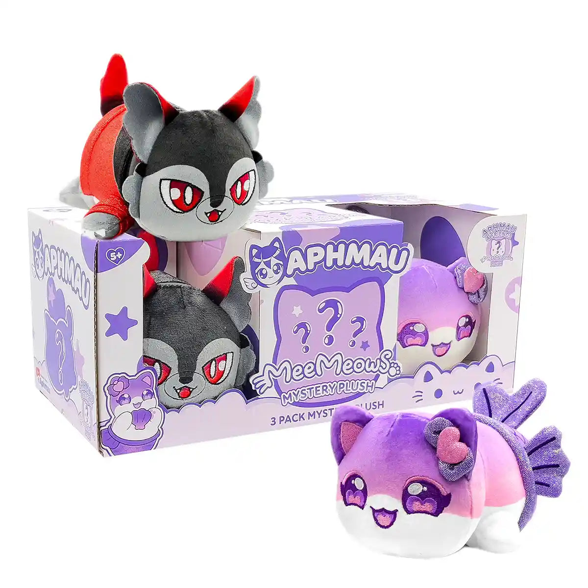 Aphmau MeeMeow Plush Collection Aphmau & Friends (3pk)