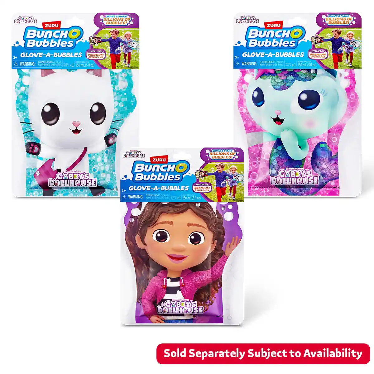 Bunch O Bubbles Gabby's Dollhouse Glove A Bubbles (S1) (PDQ)