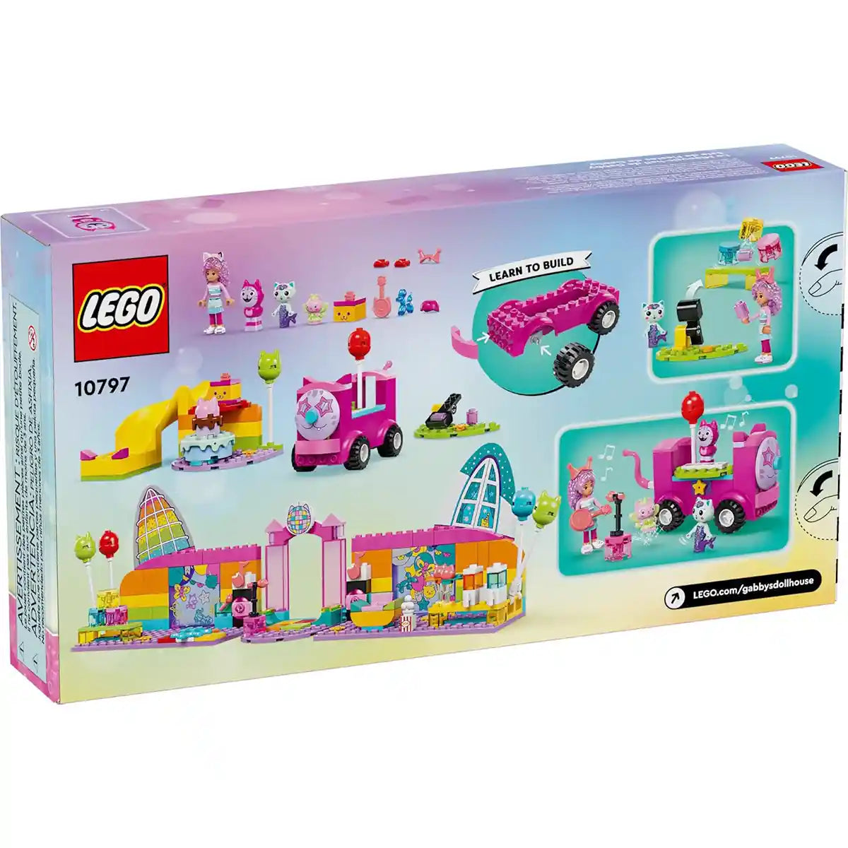 LEGO 4+ Gabby’s Dollhouse Gabby’s Party Room Playset 10797