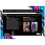 Chp-Finest 2022 Hobby (1 Case/ 8 Boxes/ 2 Mini Boxes/ 6 Packs/ 5 Cards)