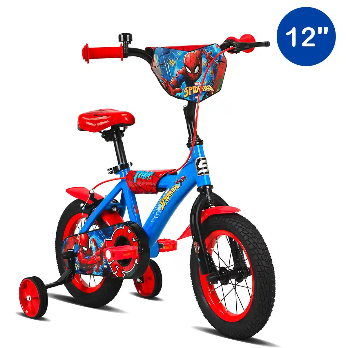 Spartan 12" Amazing Spiderman Bicycle