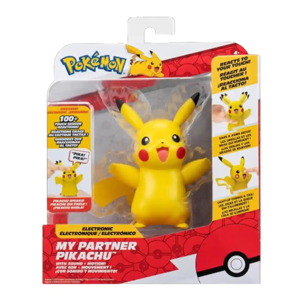 POKEMON DLX FIGURE MY PARTNER PIKACHU