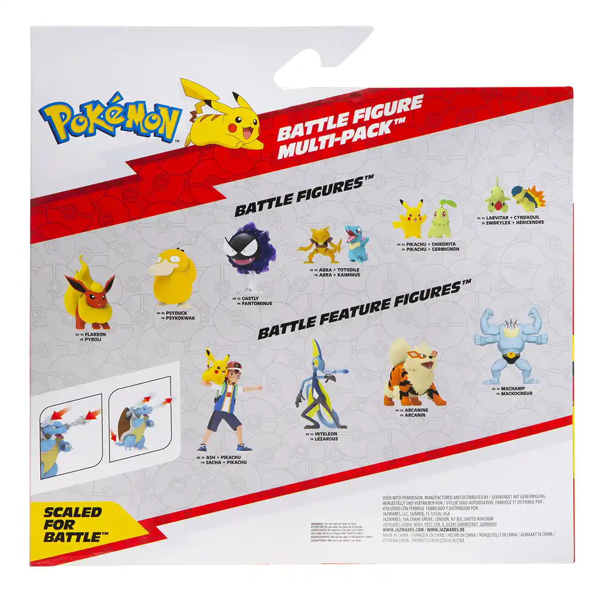 POKEMON BATTLE FIGURE MULTI 3PACK 2