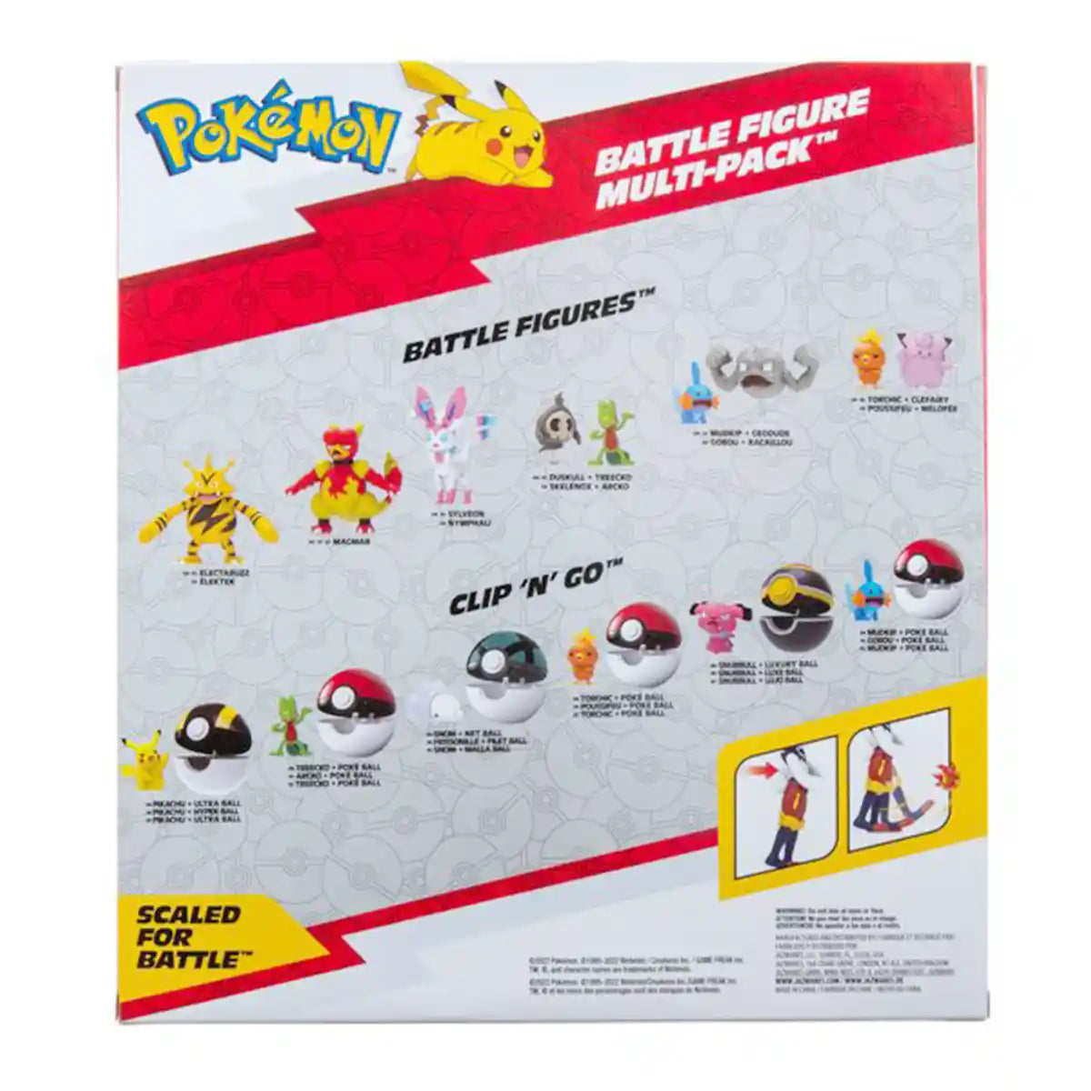 POKEMON BATTLE FIGURE MULTI 10PACK