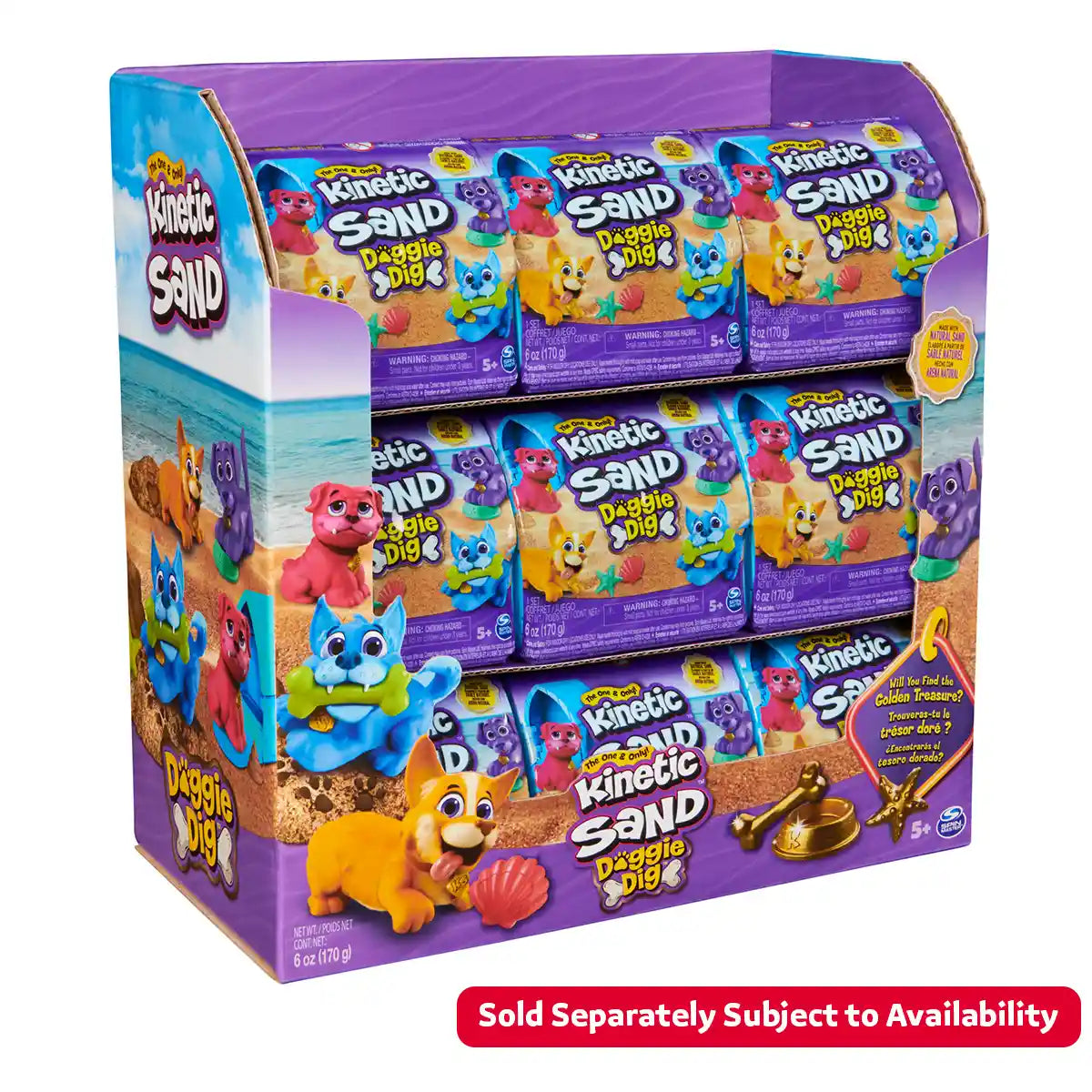Kinetic Sand Doggie Dig CDU - Kiddy Zone