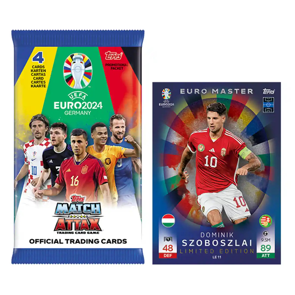 Topps Match Attax EURO 2024 - Single Pack - Promo cards - Kiddy Zone