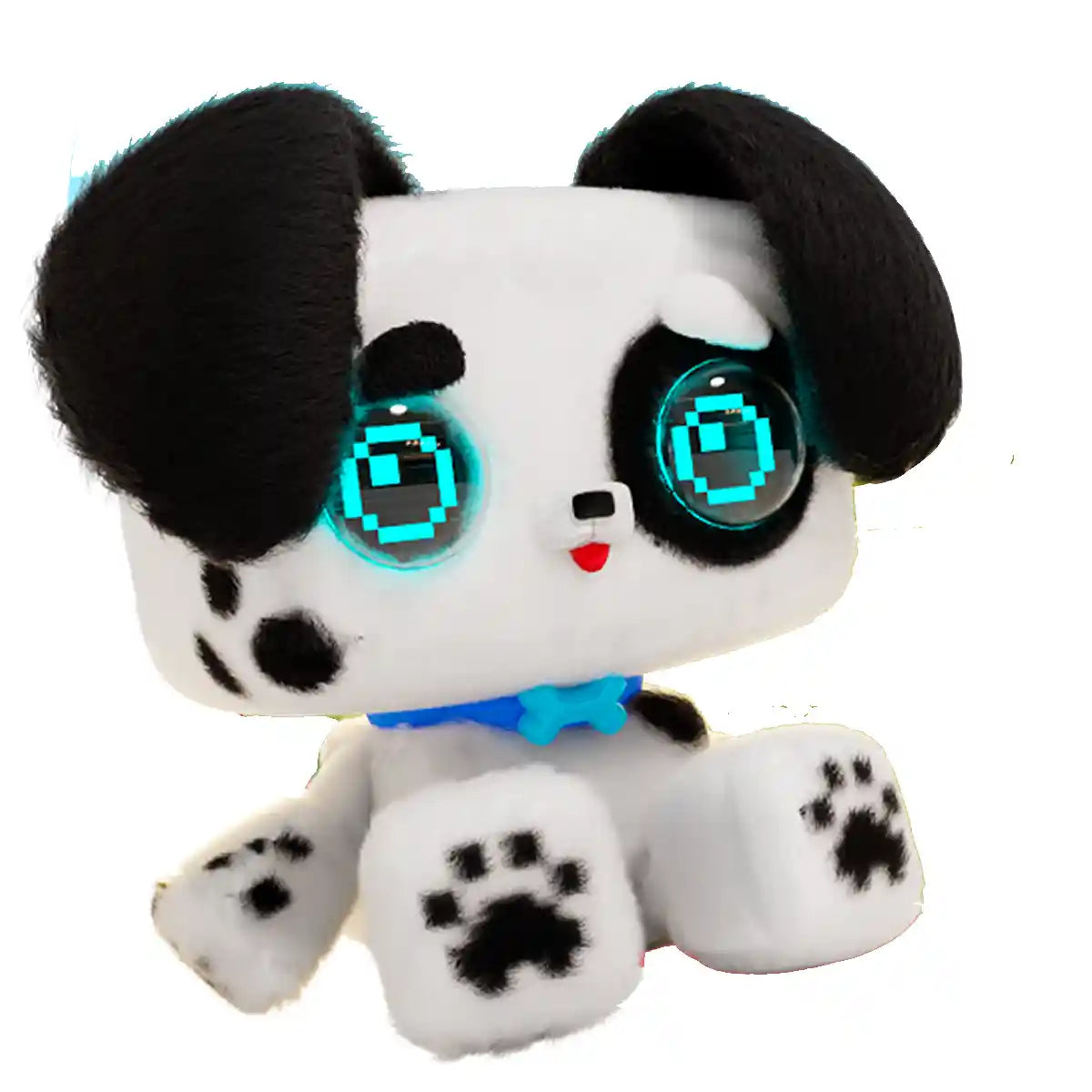 Pixel Hugs Electronic Plush (Black/White) - Kiddy Zone