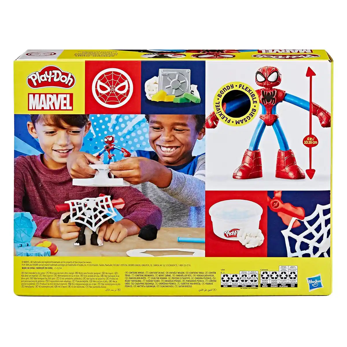 Playdoh Spiderman Battle Set