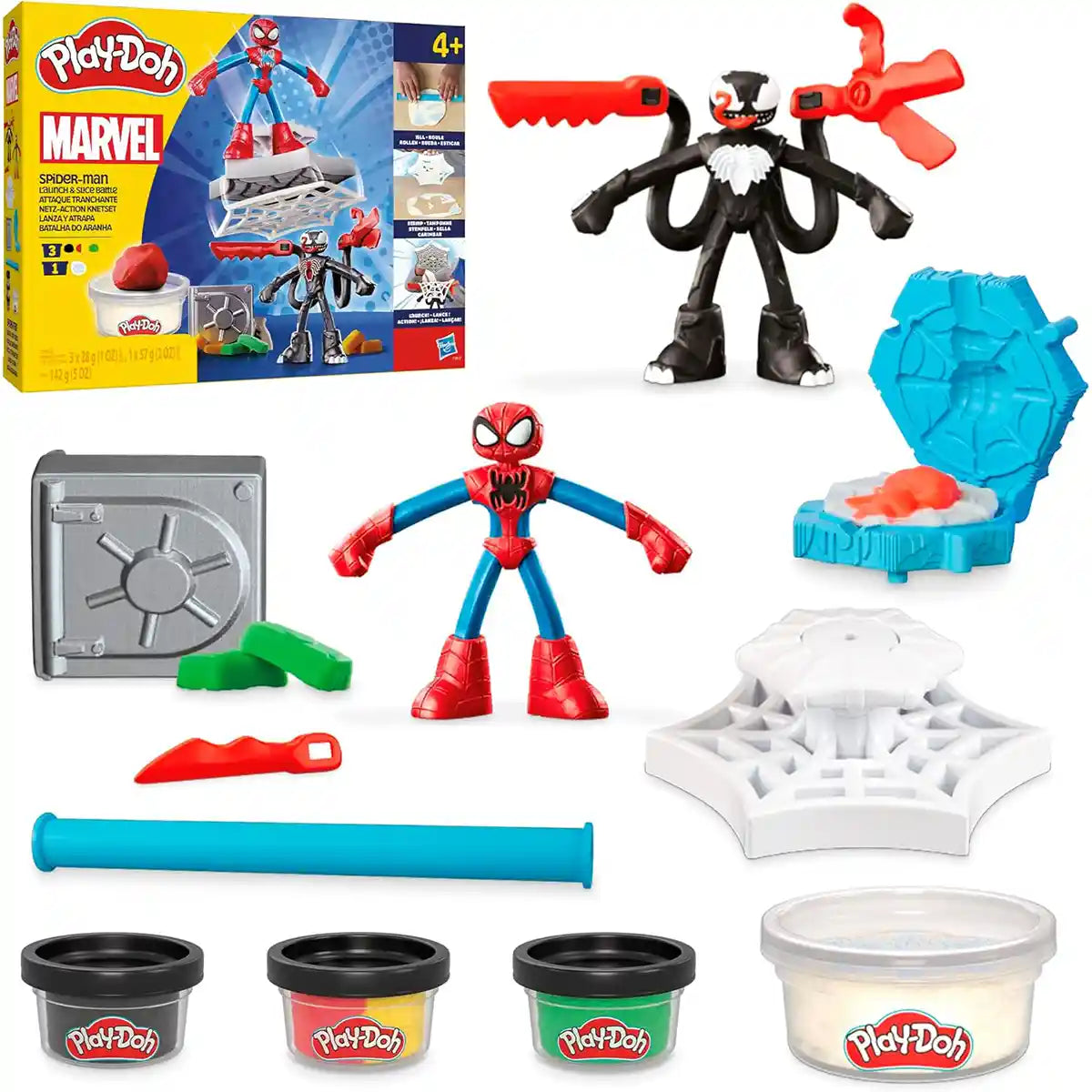 Playdoh Spiderman Battle Set