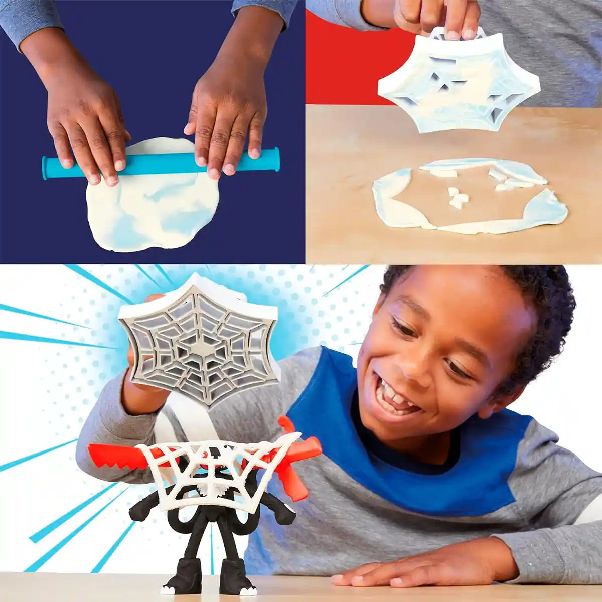 Playdoh Spiderman Battle Set