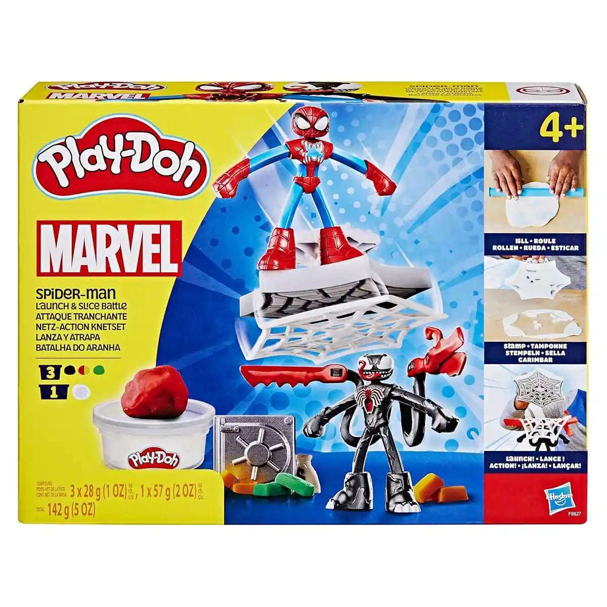 Playdoh Spiderman Battle Set