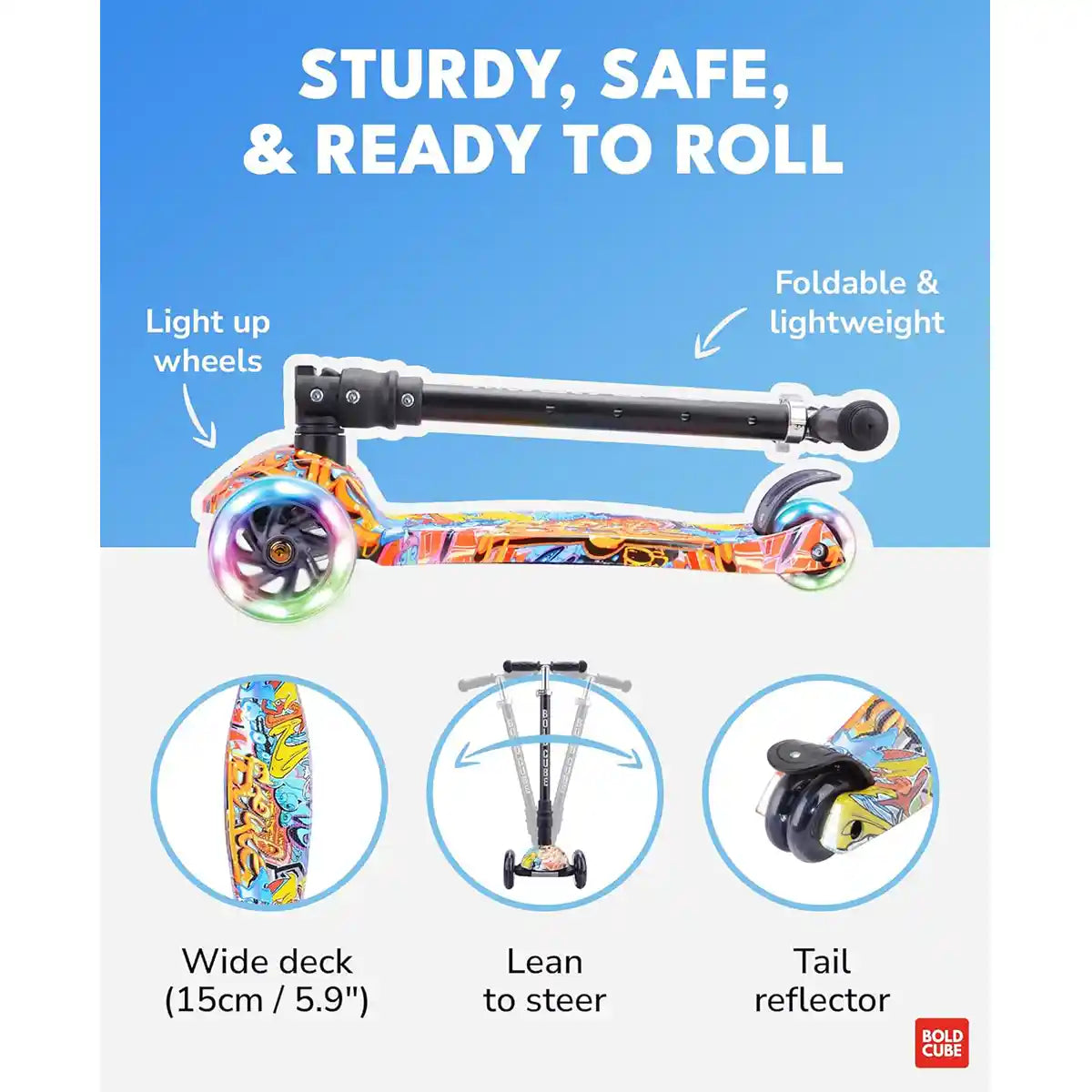 Bold Cube 3WS Big Fold Street Graffiti