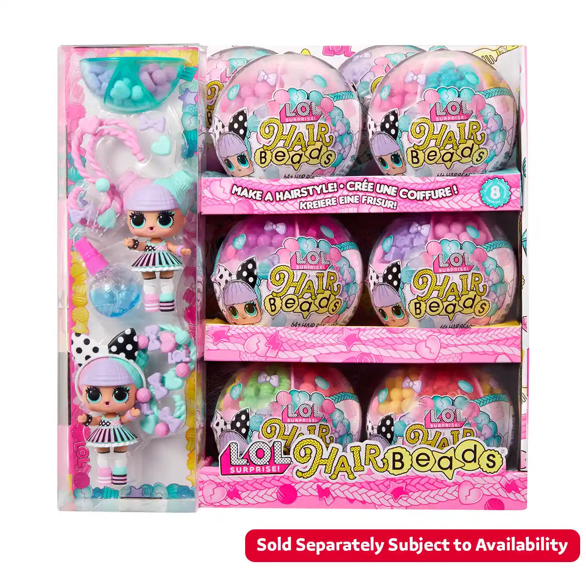 LOL Surprise Hair Beads Tots asstd (PDQ)