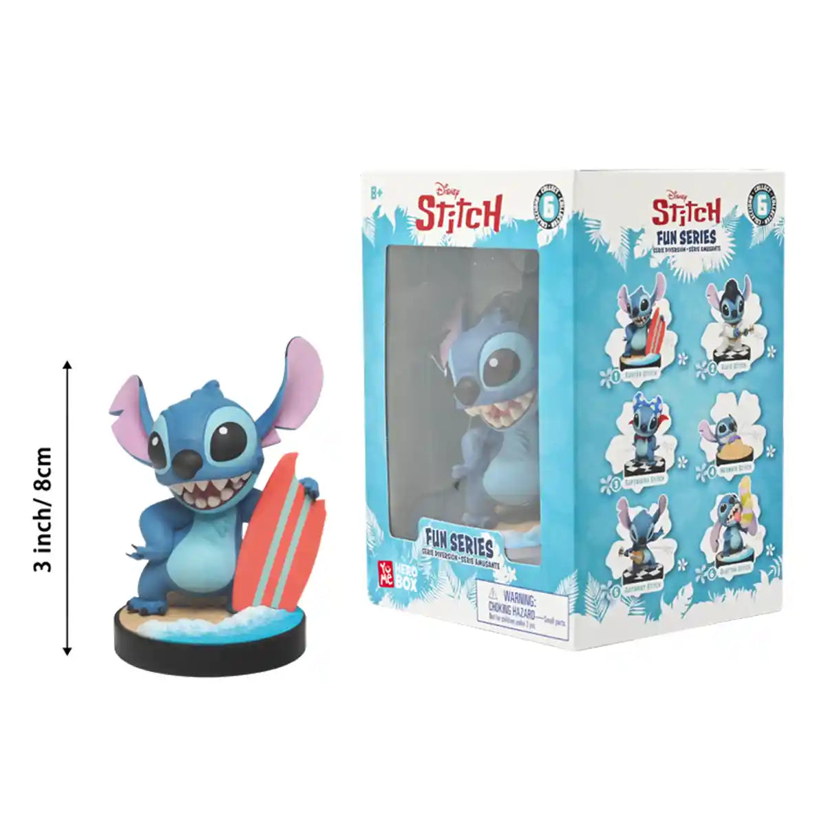 LILO&STITCH FUN SERIES W/WINDOW BOX 6ASS