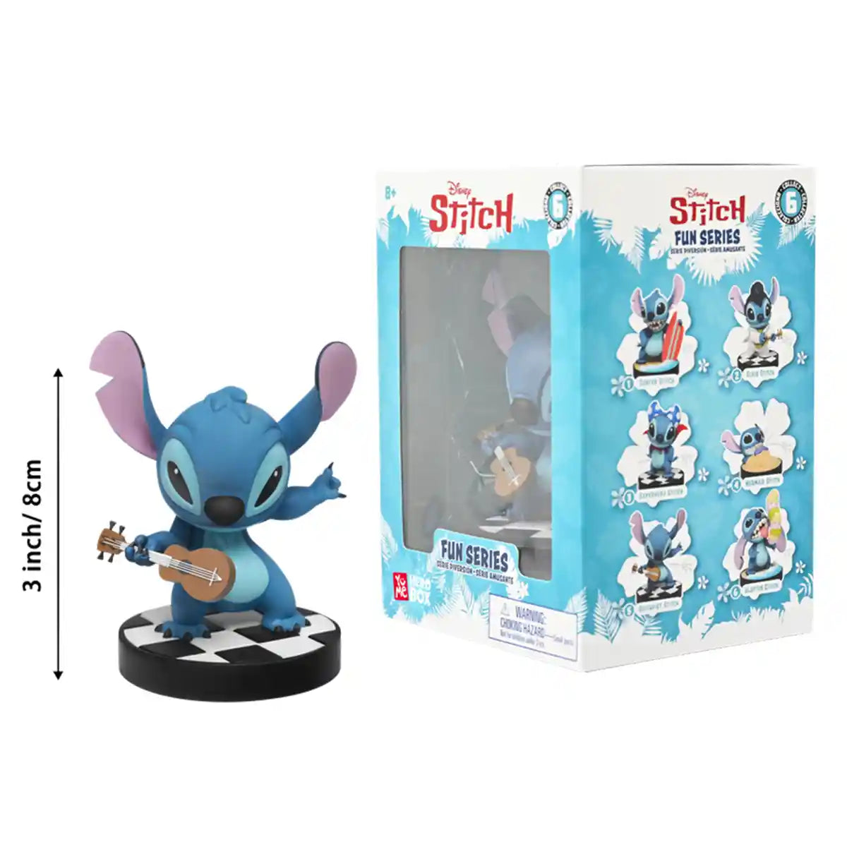 LILO&STITCH FUN SERIES W/WINDOW BOX 6ASS