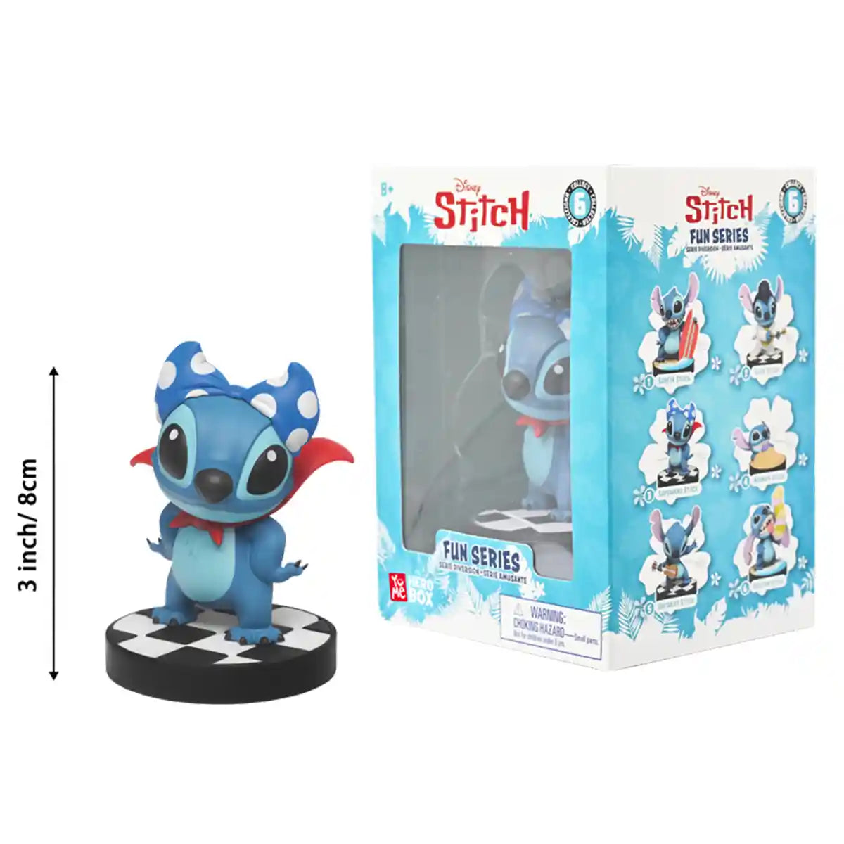 LILO&STITCH FUN SERIES W/WINDOW BOX 6ASS