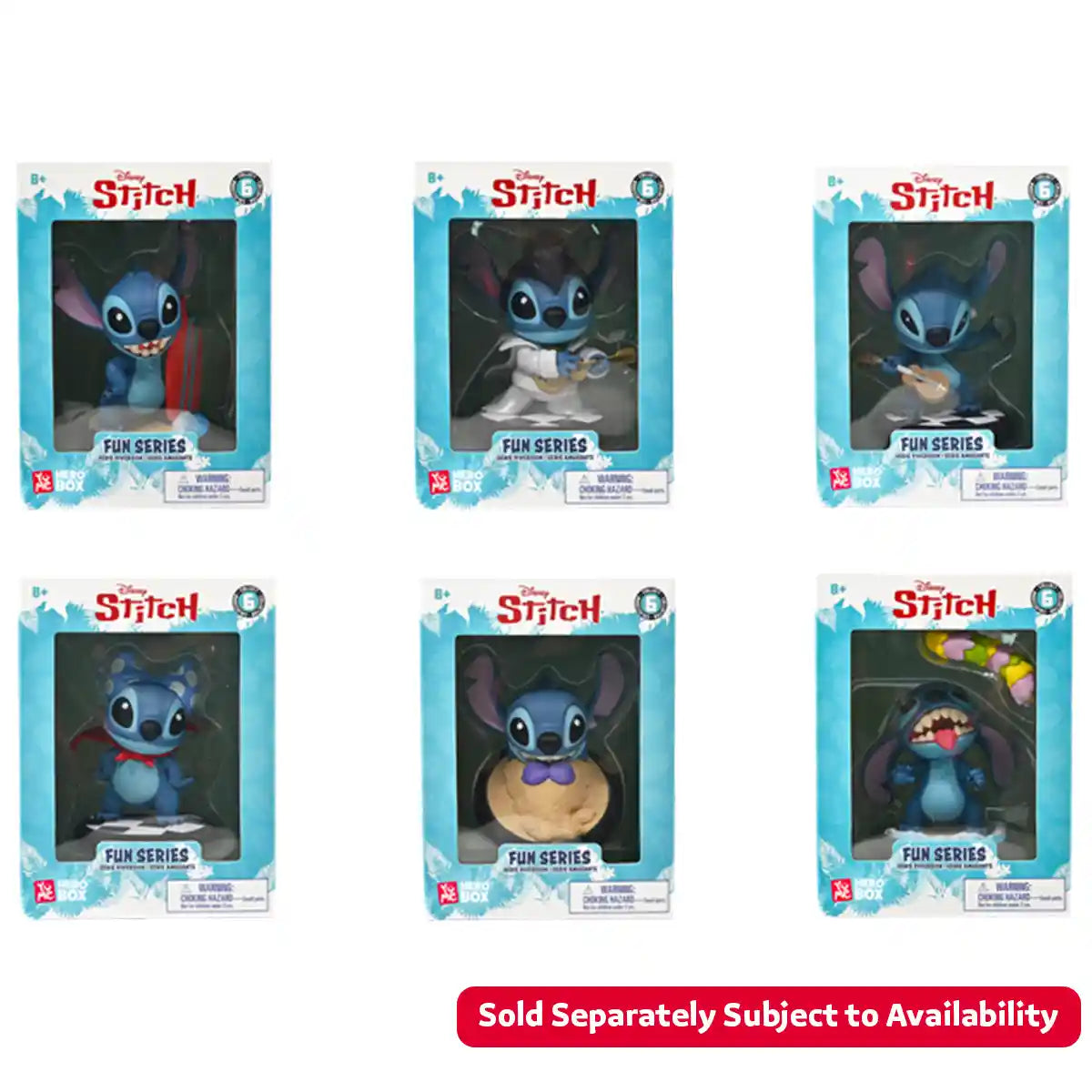 LILO&STITCH FUN SERIES W/WINDOW BOX 6ASS