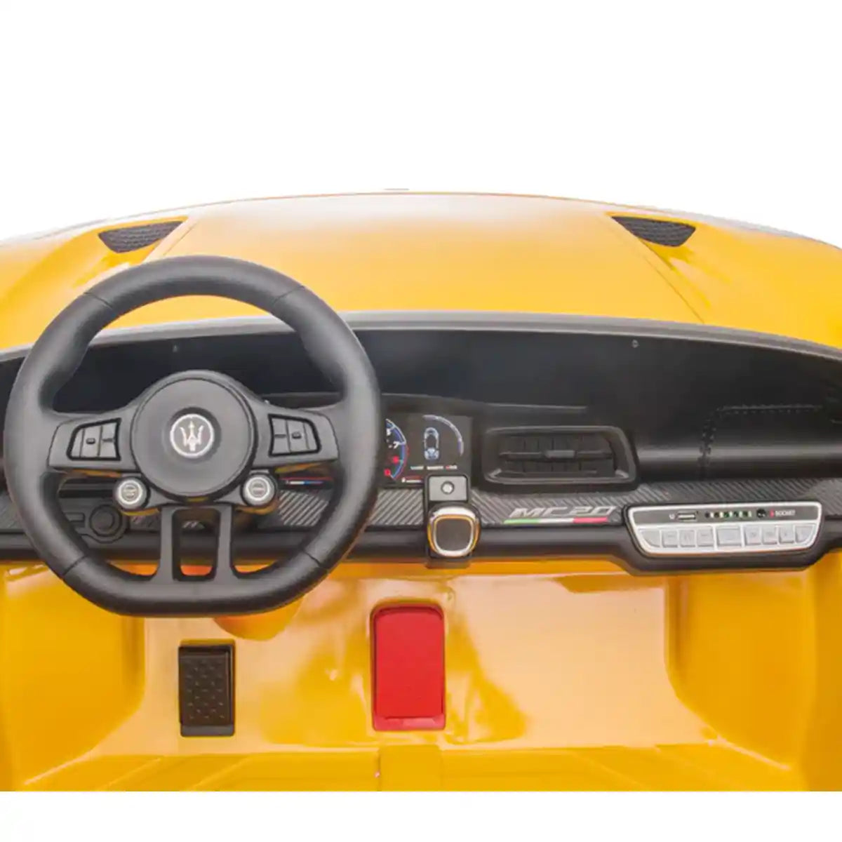 Licensed Maserati MC20_Yellow - Kiddy Zone