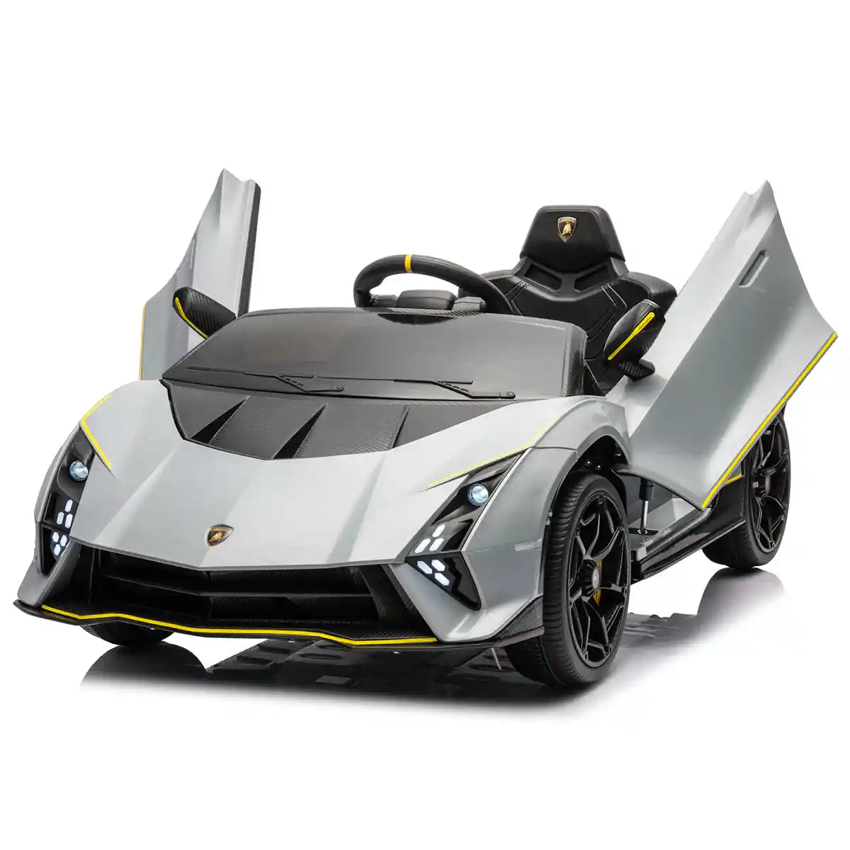 Licensed Lamborghini Autentica_Gray - Kiddy Zone