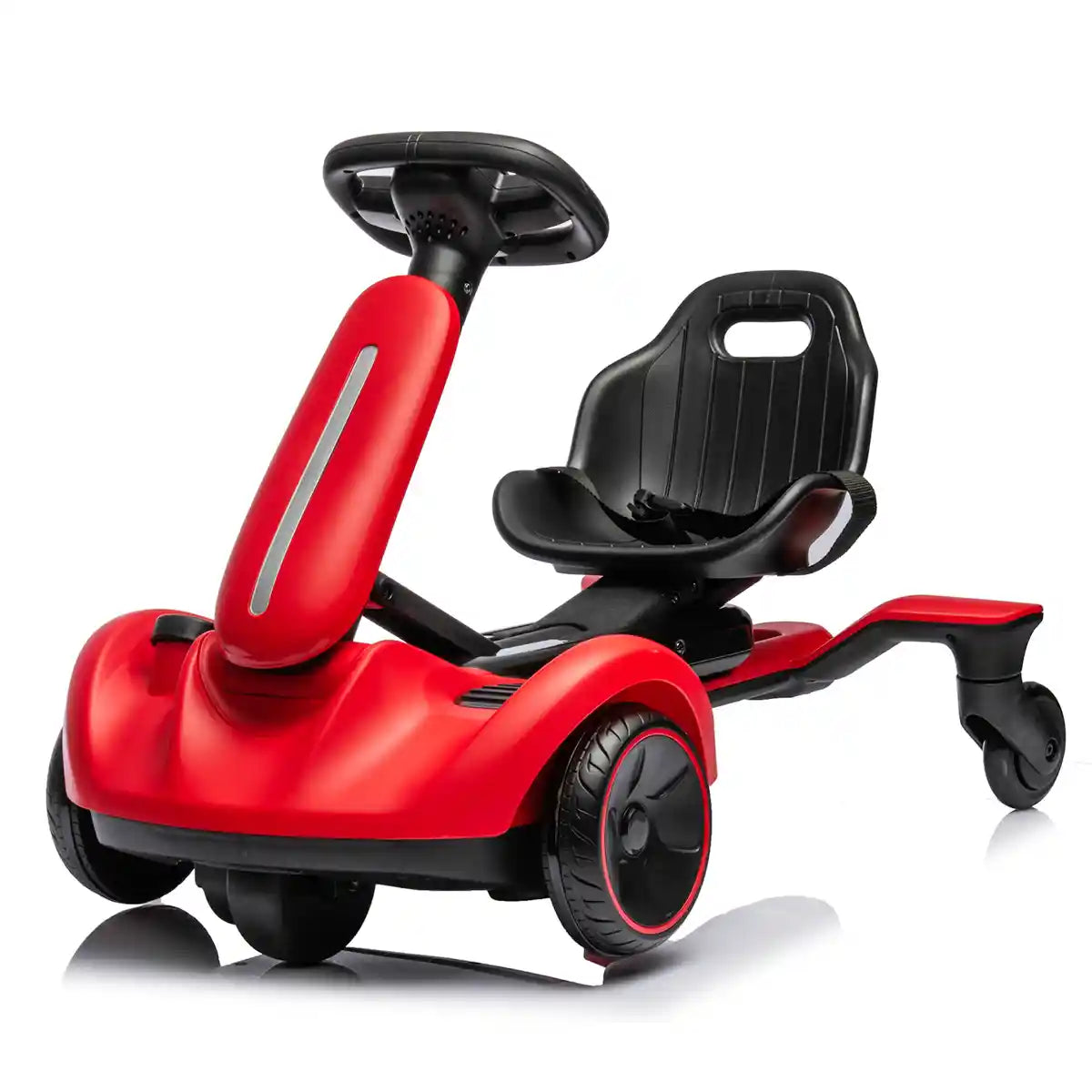 Go-Kart with 2-Way Adjustable Seat for 3Yrs+ Red - Kiddy Zone