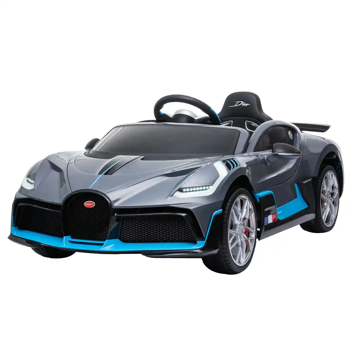Licensed Bugatti Divo_Gray - Kiddy Zone