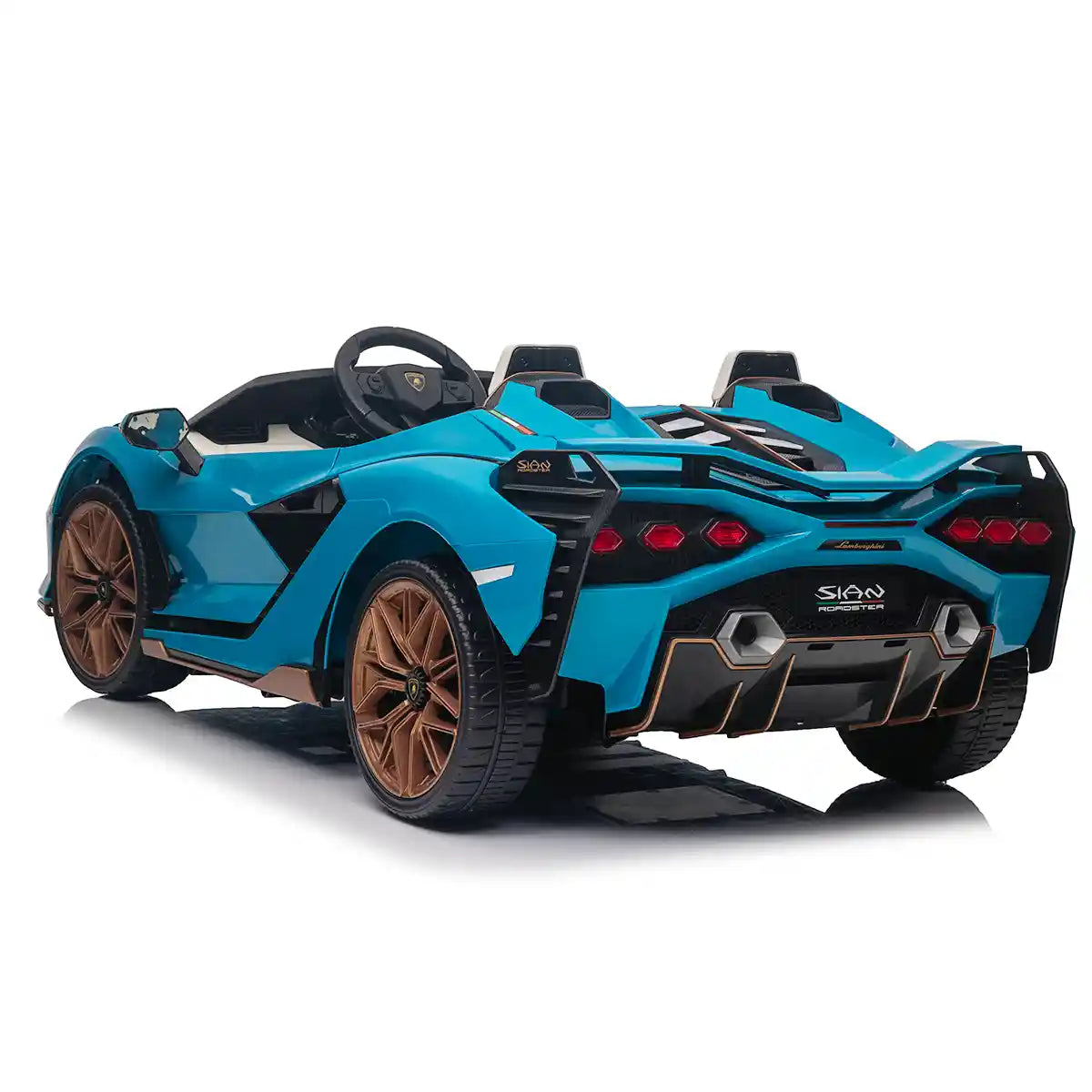 Licensed Lamborghini Sian Roadster_Painted Blue - Kiddy Zone