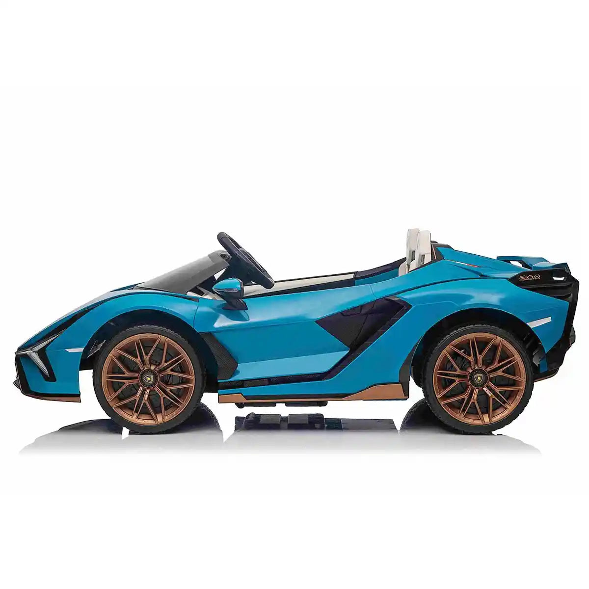 Licensed Lamborghini Sian Roadster_Painted Blue - Kiddy Zone