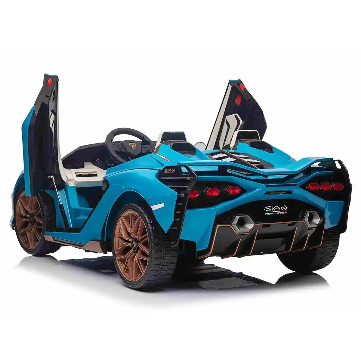 Licensed Lamborghini Sian Roadster_Painted Blue - Kiddy Zone