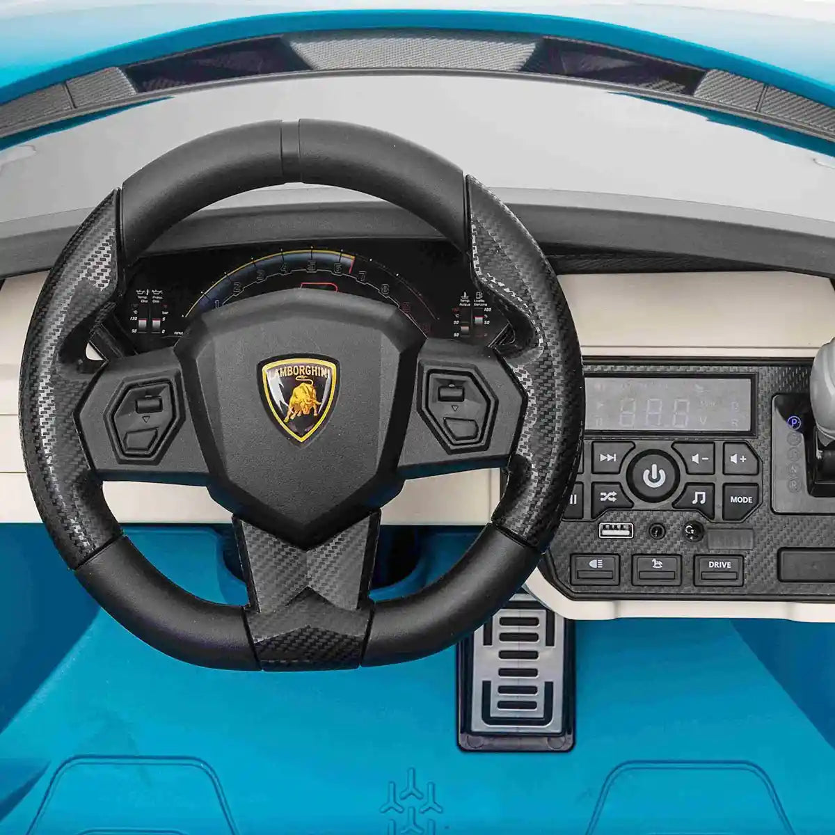 Licensed Lamborghini Sian Roadster_Painted Blue - Kiddy Zone