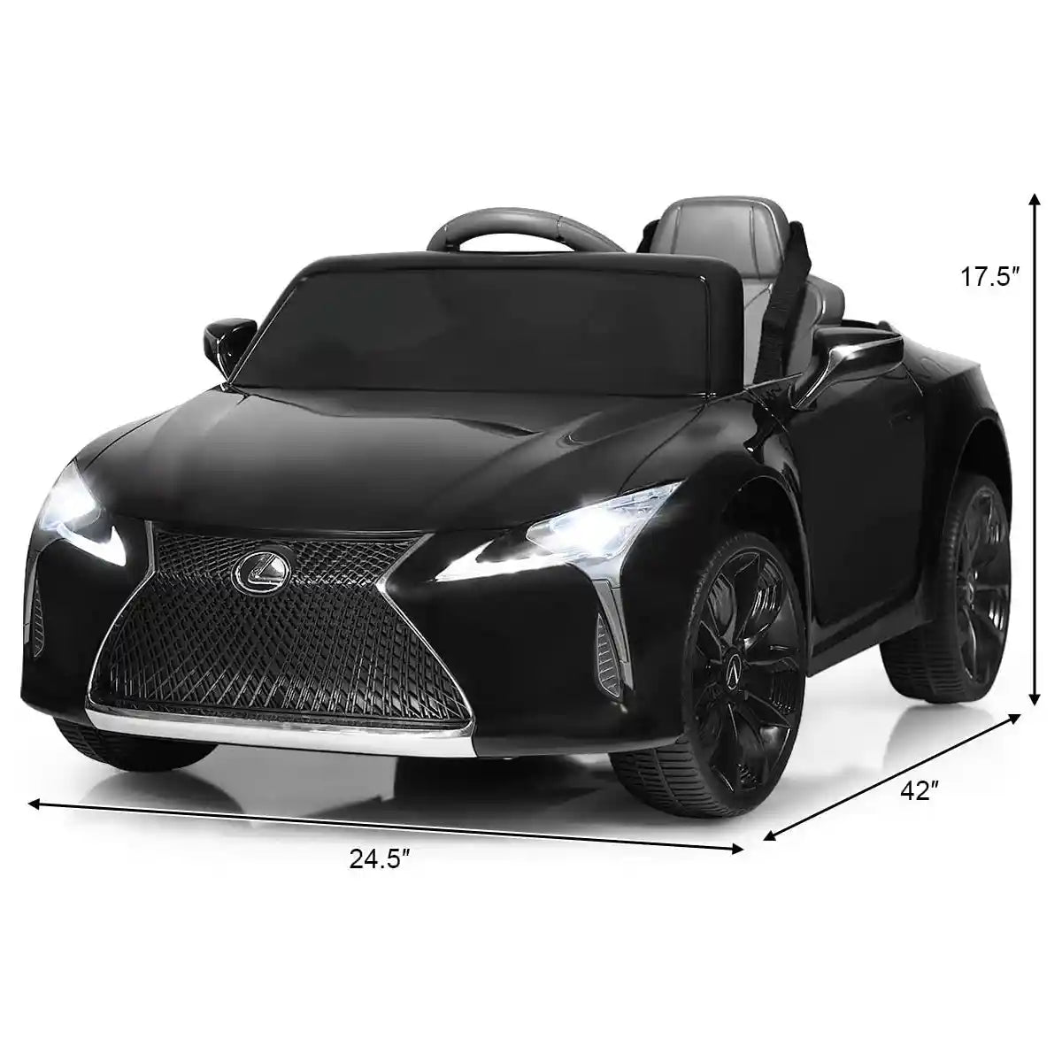 Licensed Lexus LC500_Black - Kiddy Zone