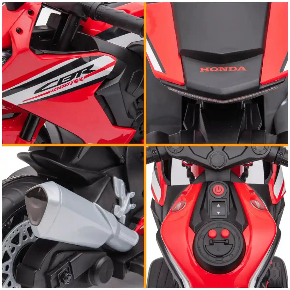 Licensed Honda CBR1000RR_Red - Kiddy Zone