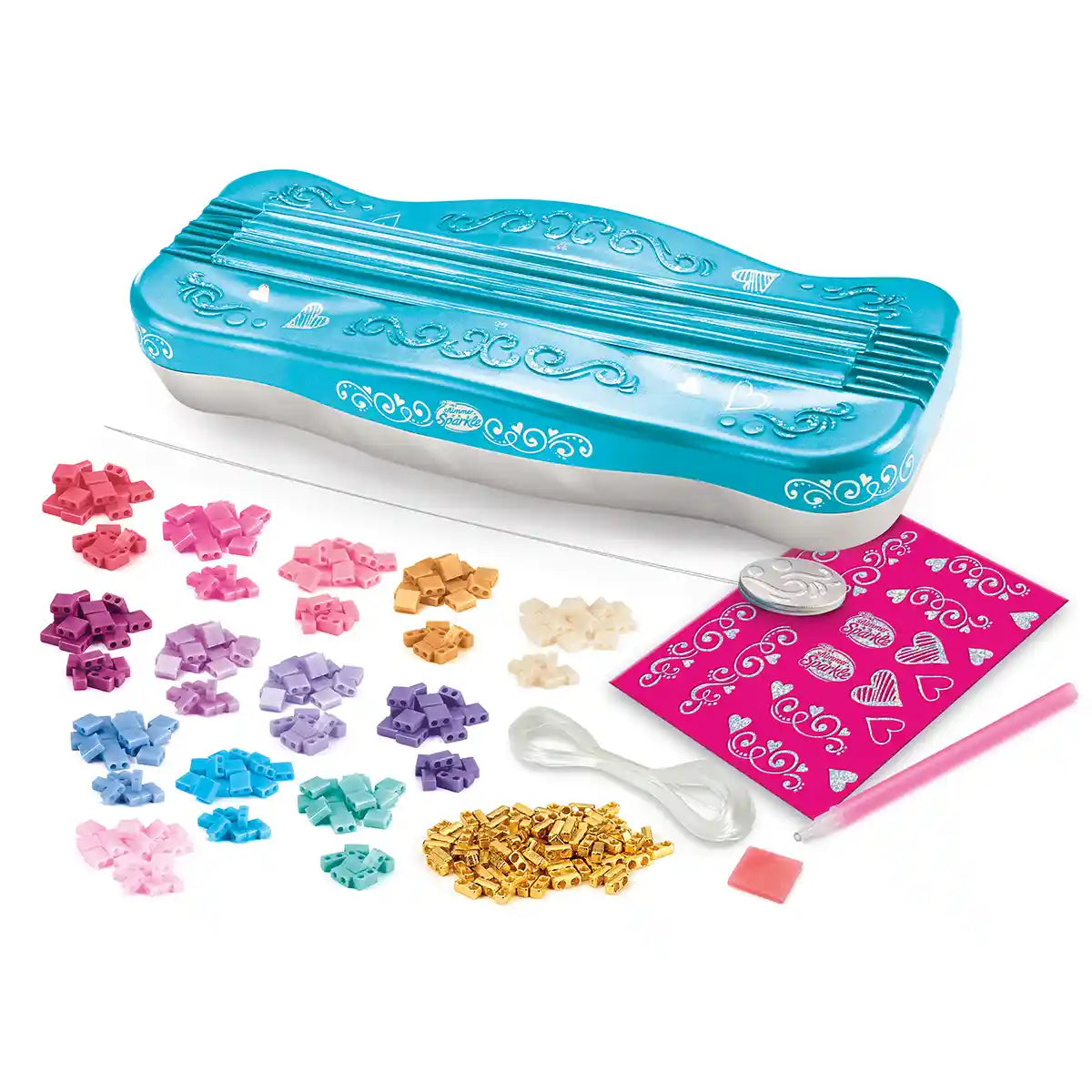 Shimmer n Sparkle Dots & Dashes Tila Bead Bracelet Studio