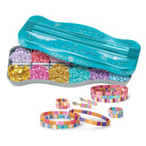 Shimmer n Sparkle Dots & Dashes Tila Bead Bracelet Studio