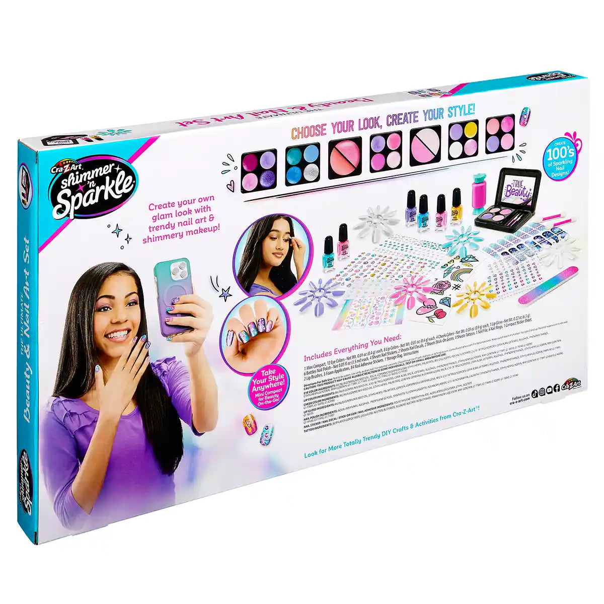 Shimmer n Sparkle Ultimate Beauty & Nail Art Set