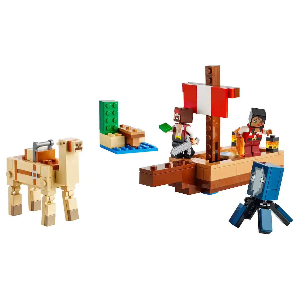 Lego Minecraft The Pirate Ship Voyage Boat Playset 21259