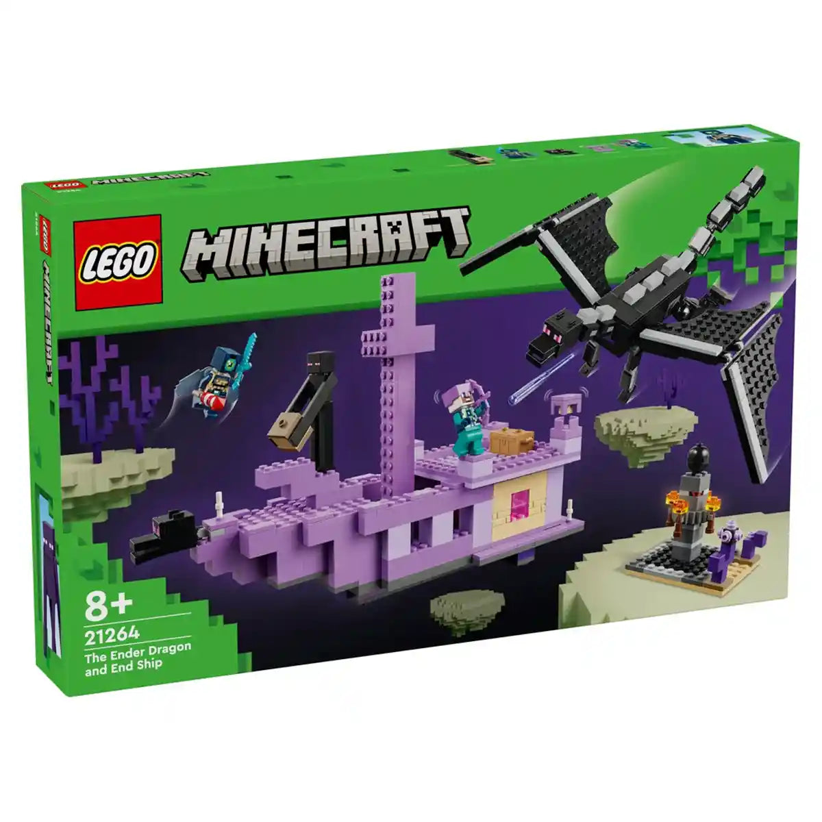 LEGO Minecraft The Ender Dragon and End Ship Toy 21264