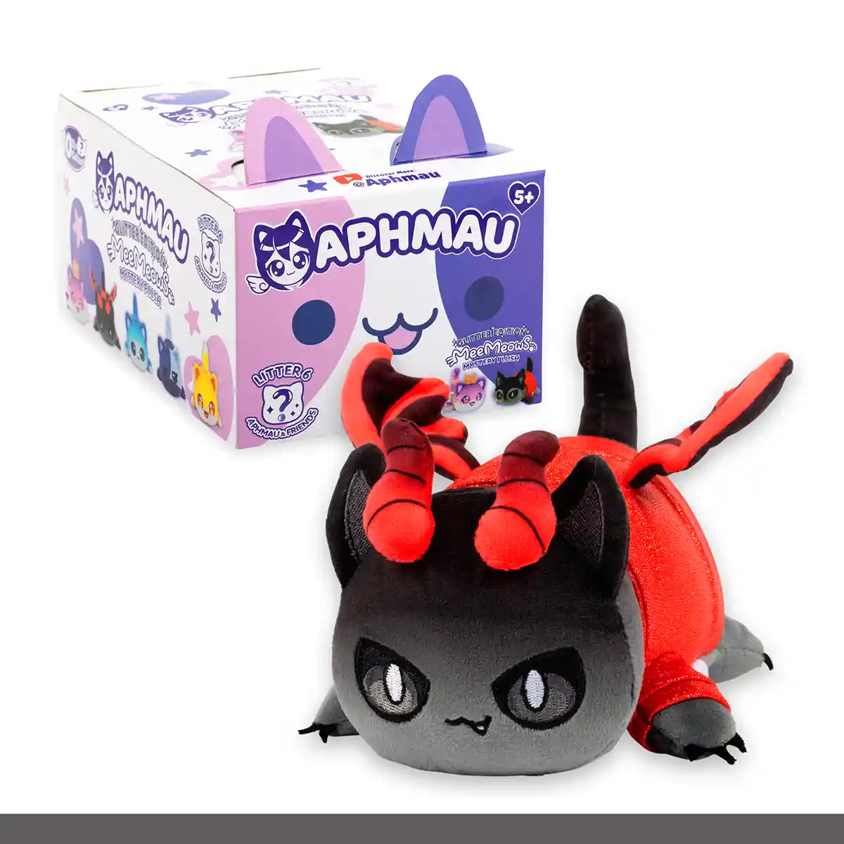 Aphmau Glitter Edition Mee Meows Mystery Plush 6inch