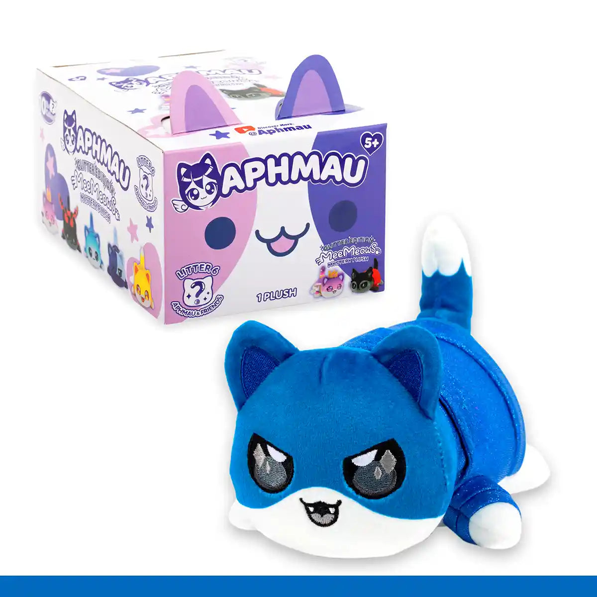 Aphmau Glitter Edition Mee Meows Mystery Plush 6inch