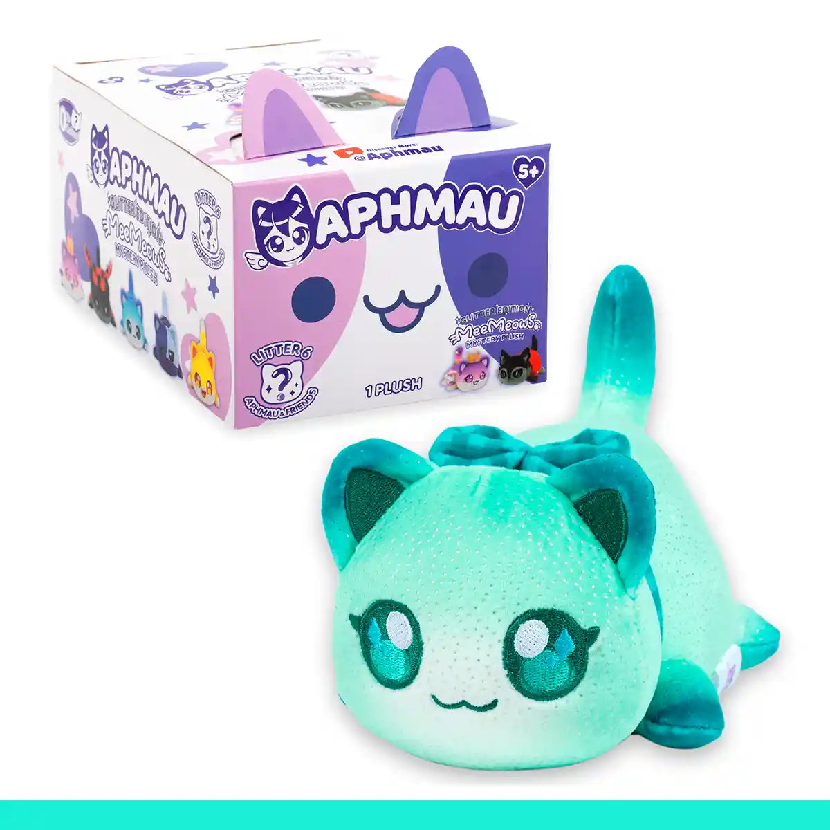 Aphmau Glitter Edition Mee Meows Mystery Plush 6inch