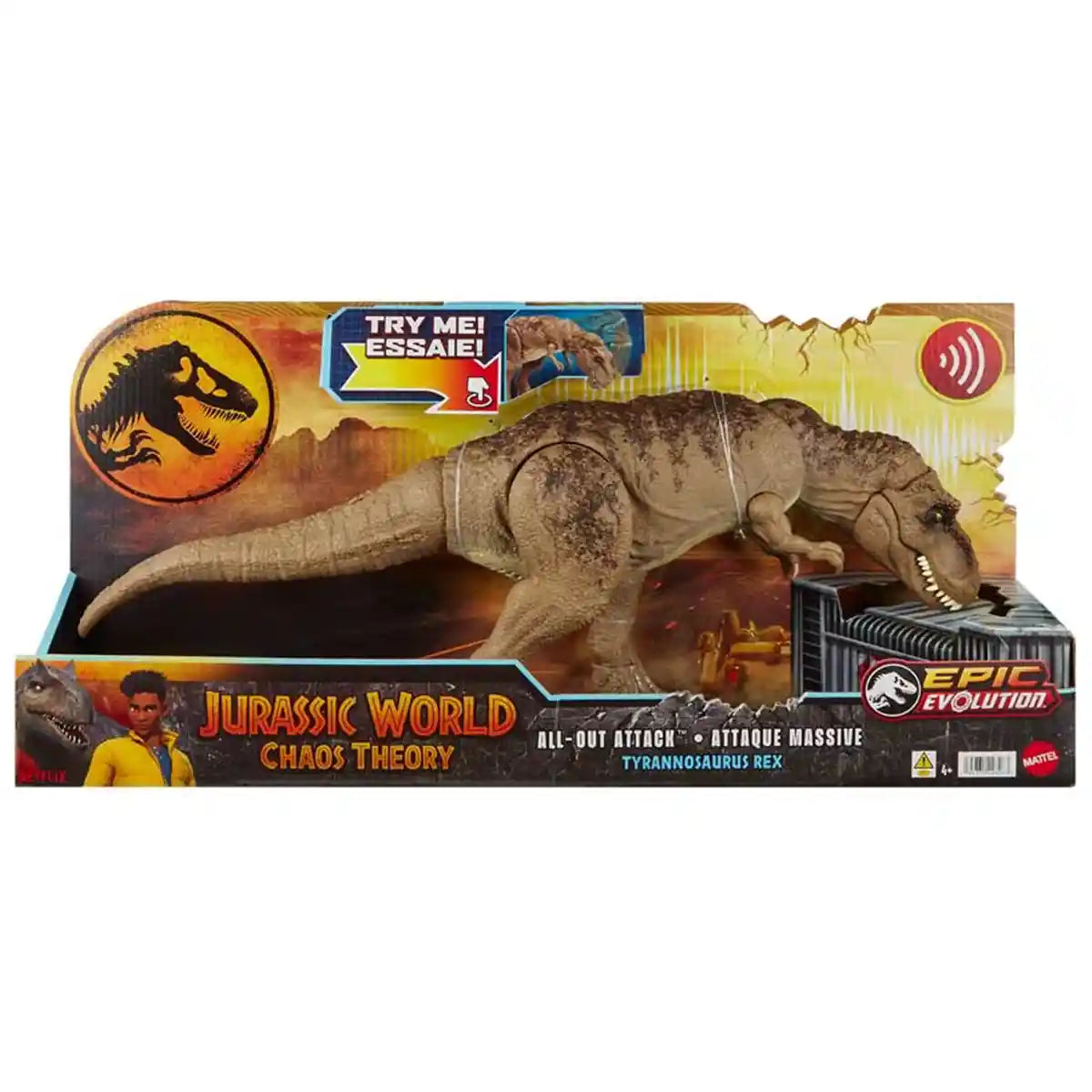 Jurassic World All Out Attack T. Rex - Kiddy Zone