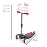 MIKA Scooter - Red - Kiddy Zone