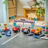 Lego Duplo Town 10445 F1 Team Racing Cars & Drivers