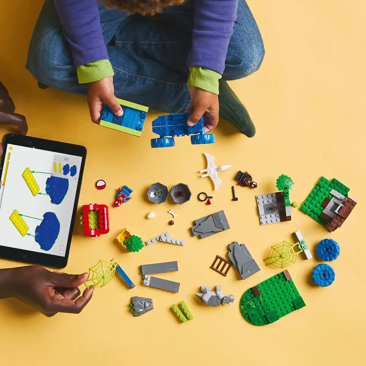 Lego 11199 Team Spidey Dino Crawler Rescue