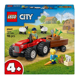 Lego 60461 Red Farm Tractor with Trailer & Sheep - Kiddy Zone