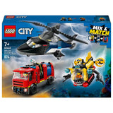 Lego 60462 Helicopter, Fire Truck & Submarine Remix - Kiddy Zone