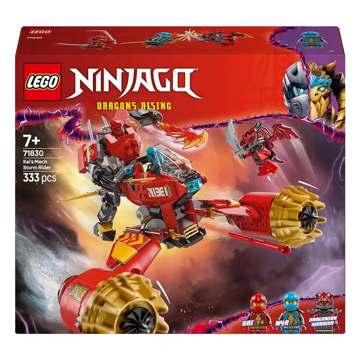 Lego 71830 Kai's Mech Storm Rider - Kiddy Zone
